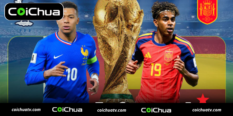 Tương quan bán kết World Cup 2026 giữa Pháp và Tây Ban Nha trước giờ G! 2 2 4