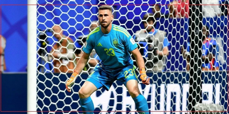 thủ môn Tây Ban Nha phá kỷ lục giữ sạch lưới ở World Cup 2026 3 2