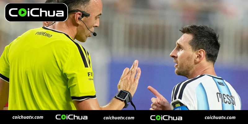 World Cup 2026: Messi mất bình tĩnh với trọng tài người Bồ Đào Nha 2 3 2